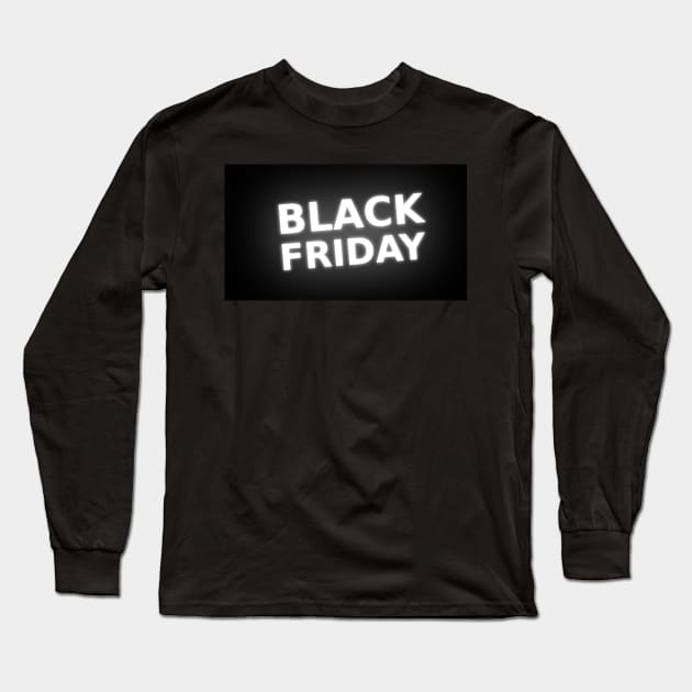 black friday Long Sleeve T-Shirt by Marwah